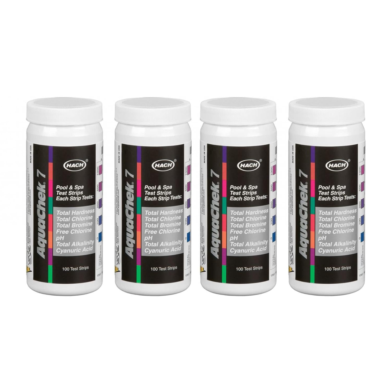 551236-04 Pro Silver Swimming Pool Test Strips, 4-Pack