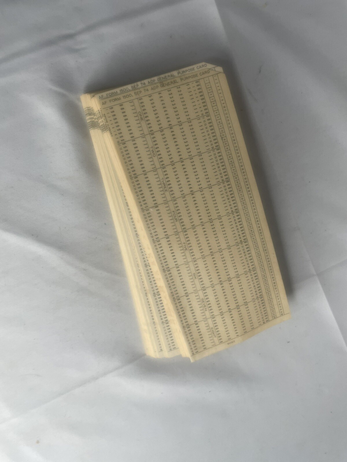 100 Vintage Punch Cards New Never Punched