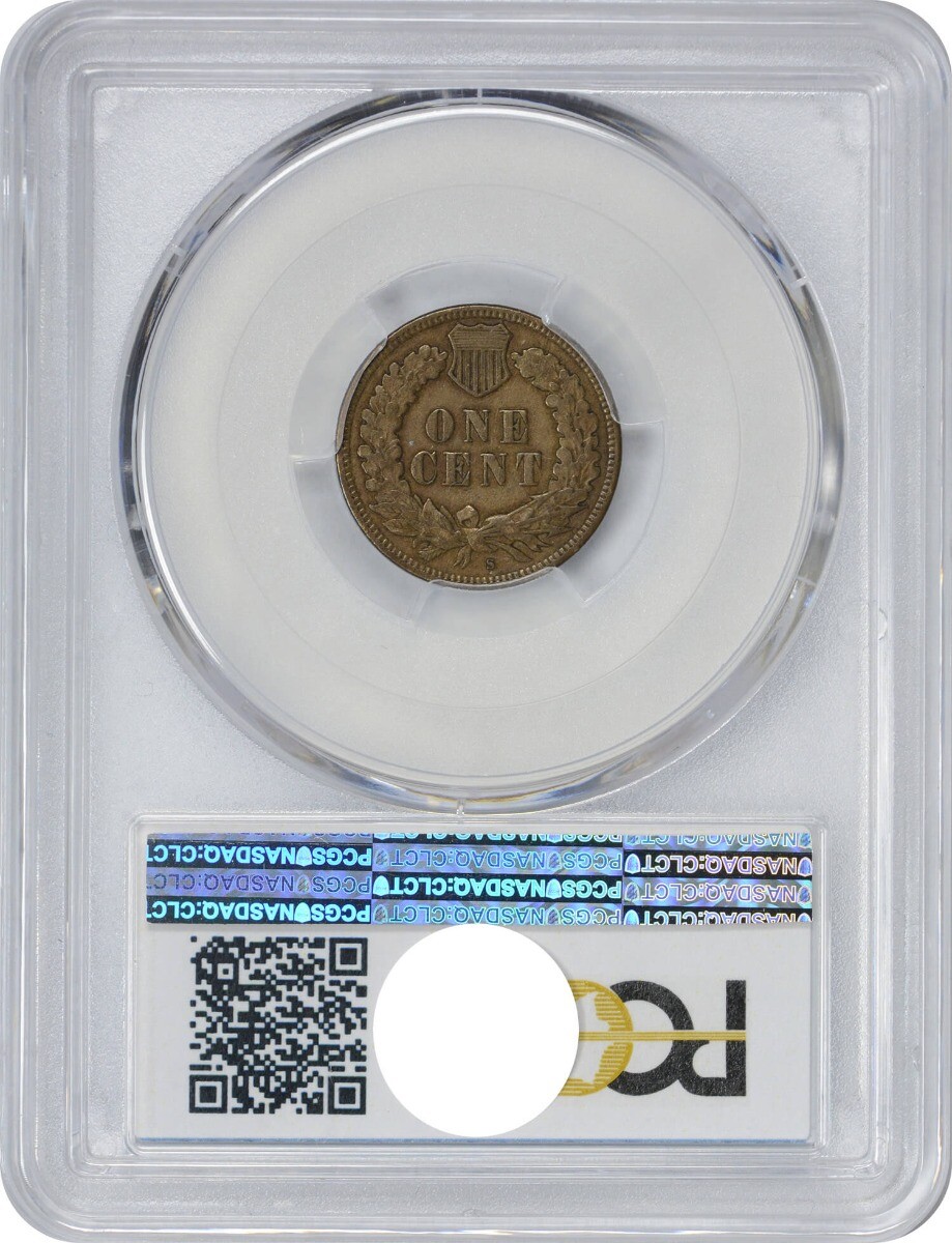 1908-S Indian Cent VF30 PCGS