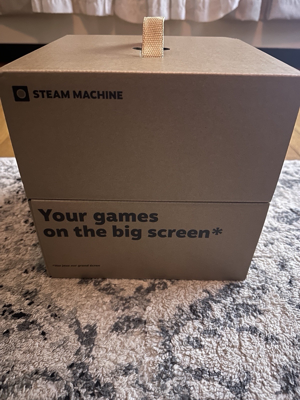 Empty Original Day 1 Box Steam Machine (Empty Box No Unit)
