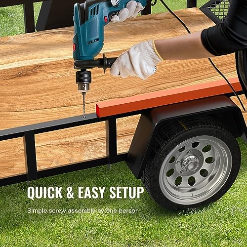 Trailer Tailgate Lift Assist, Max 180 lbs Load Capacity, Compatible 1 Sides