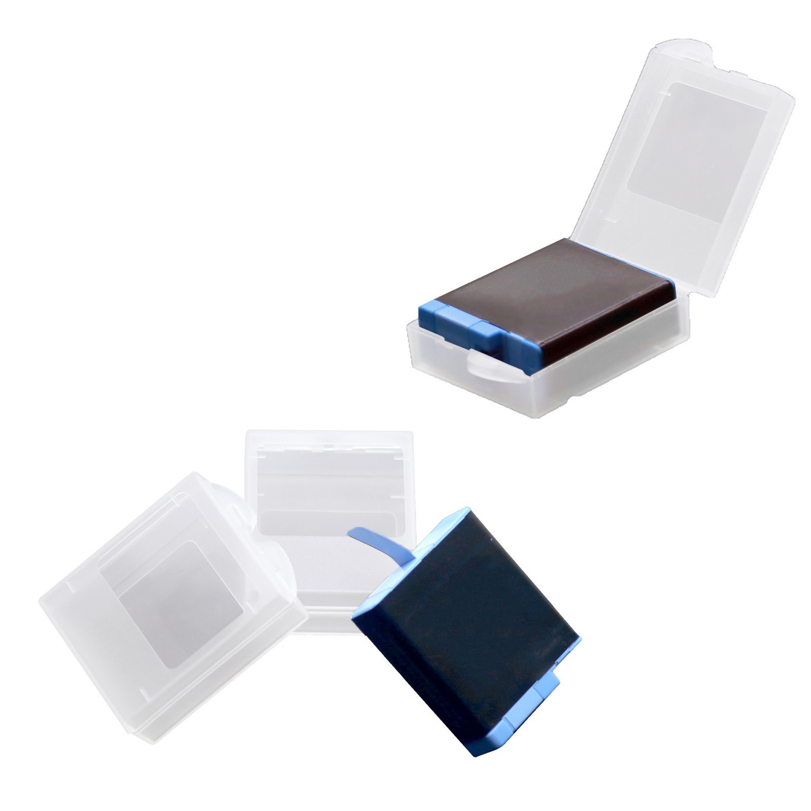 10Pcs Transparent Battery Protective Case Storage Box Shell for GoPro Hero 10 9