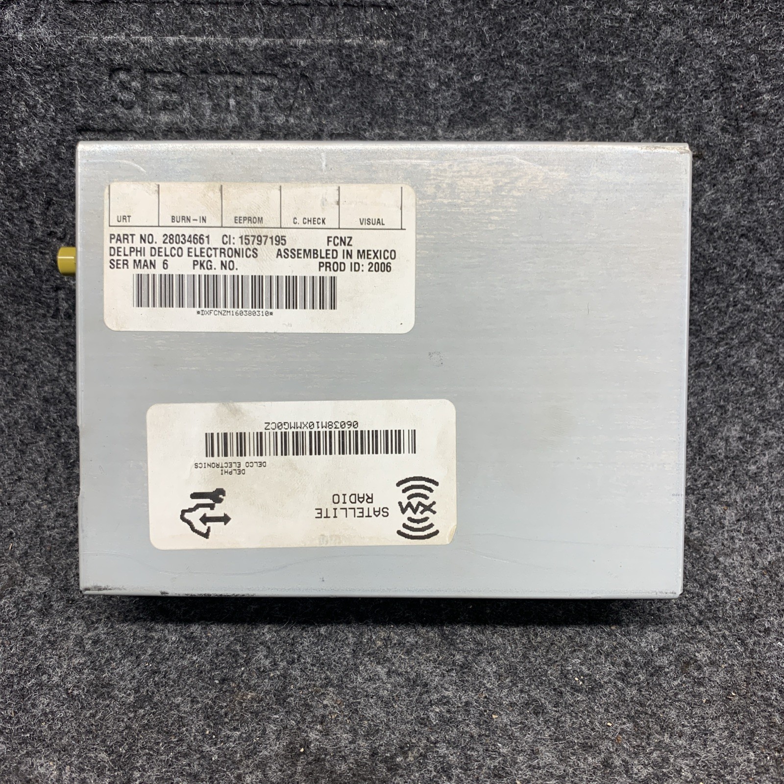 OEM 07-11 Tahoe Yukon Suburban Satellite Communication Module 28034661 Used