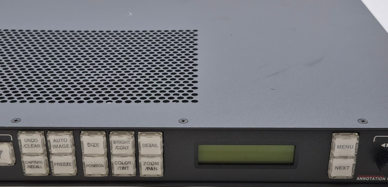Extron Annotator Annotation Graphics Processor - Input 7 not selectable