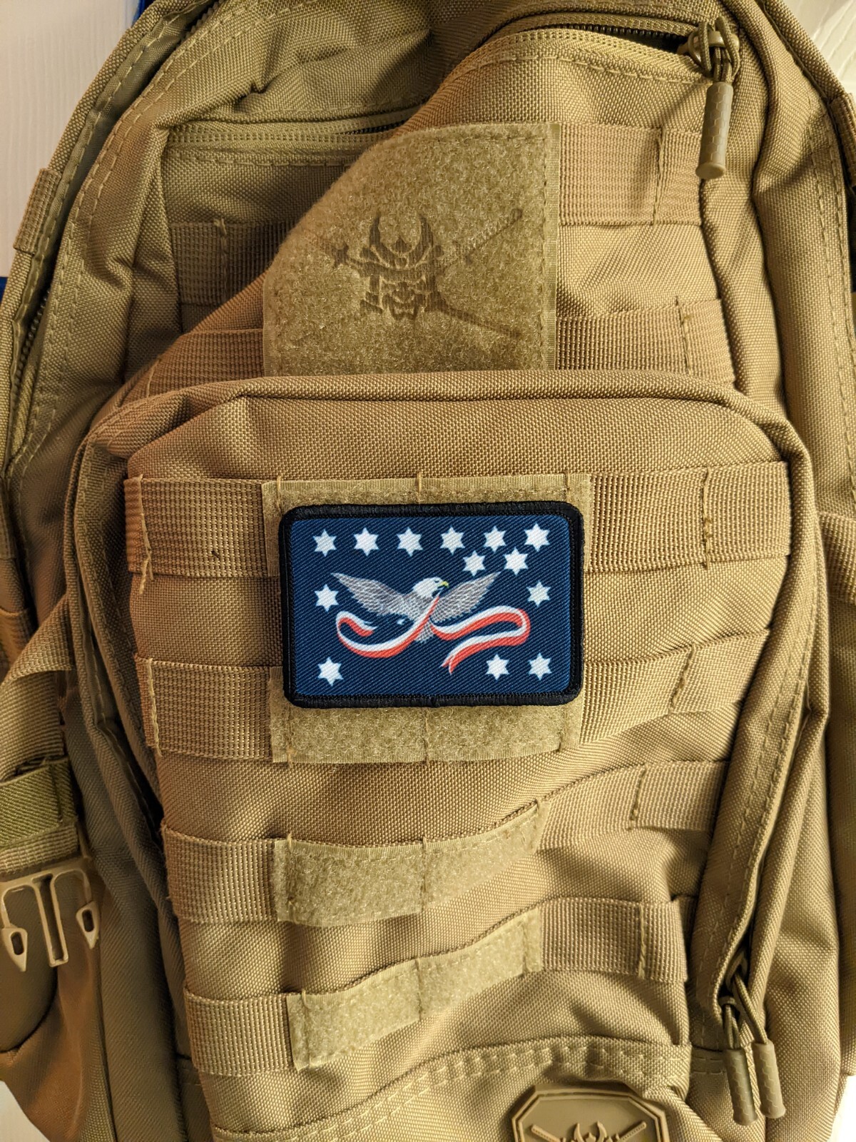 Whiskey Rebellion Flag 2"x3" hook and loop tactical patch