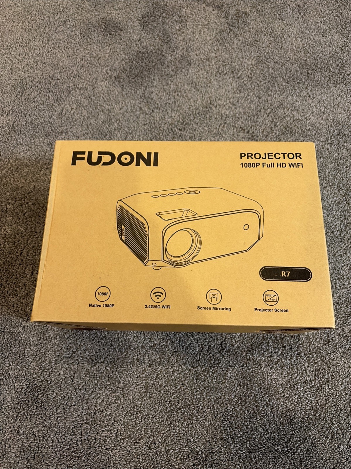 Fusion Projector 1080 P Full Jd WiFi
