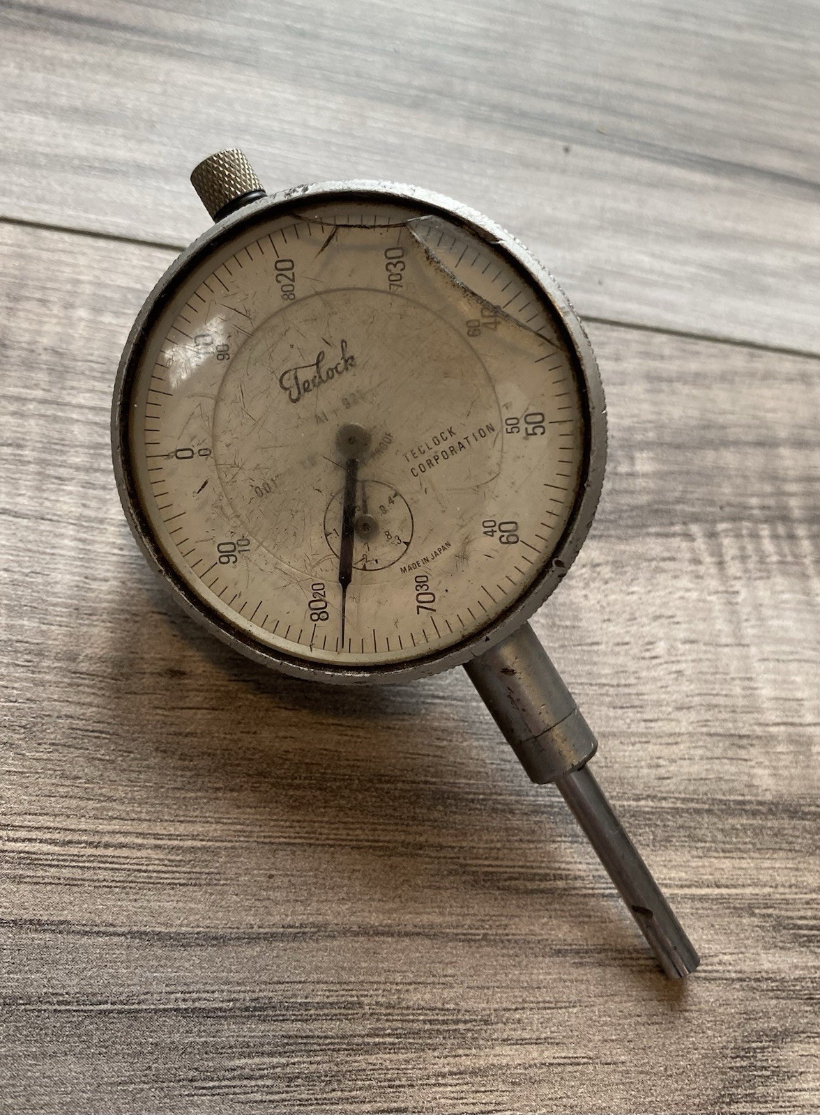 TECLOCK AI-921 Machinist Dial Gauge 1.0-0.001” Made In Japan