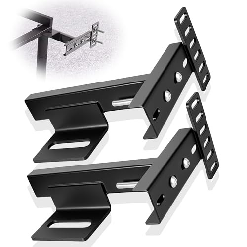 Adjustable Headboard Brackets,Universal Metal Bed Frame Headboard with