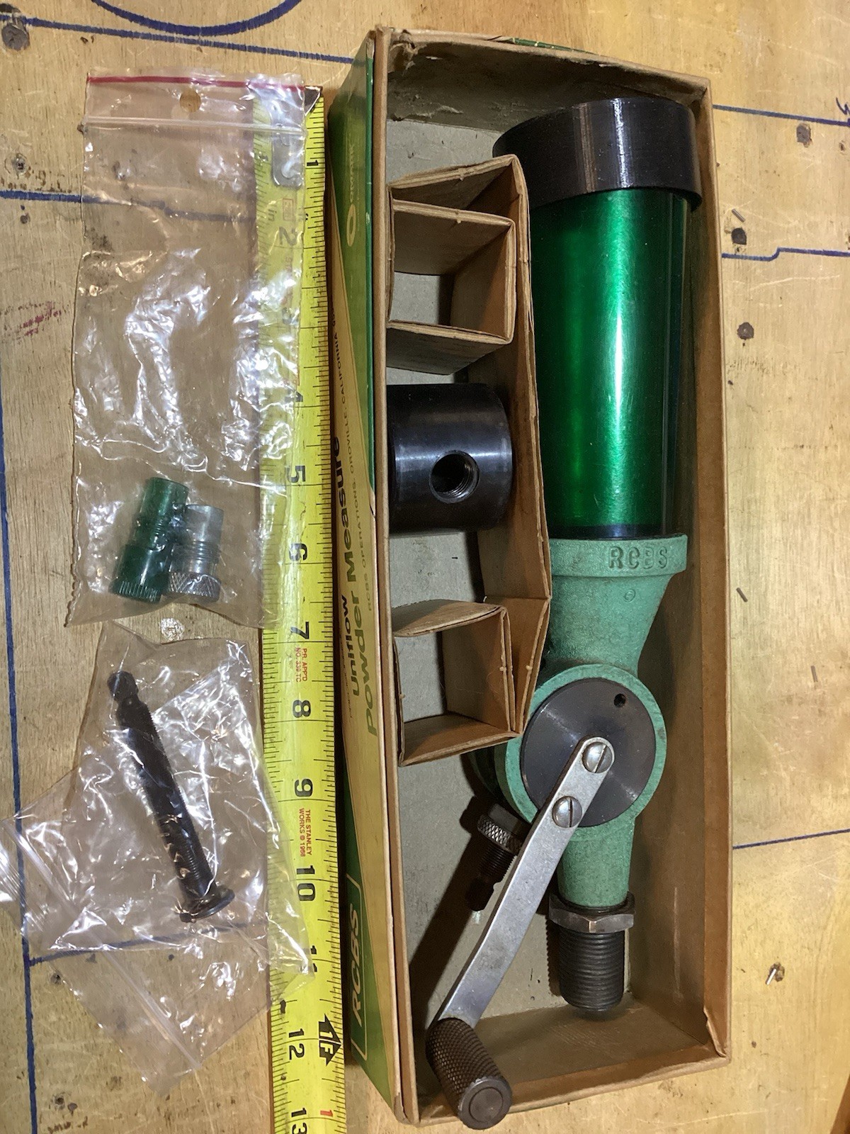RCBS Uniflow Powder Measure Large And Small Cylinder