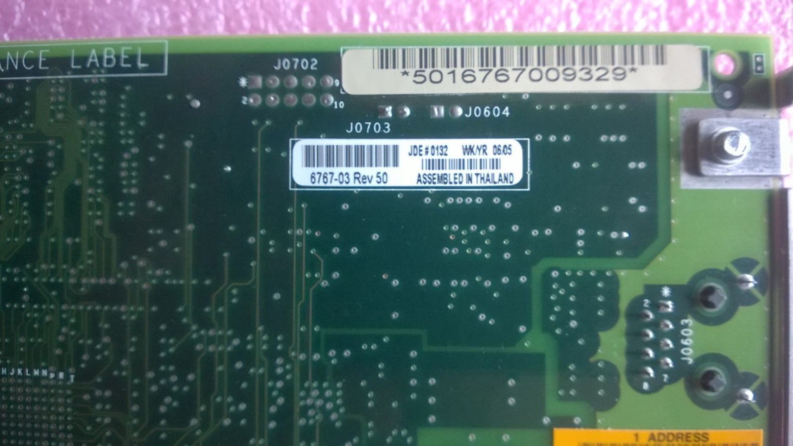 Sun Microsystems 6767-03 Advanced Lights Out Management Module Card
