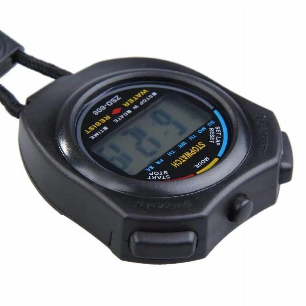 Multi-Function Electronic Digital Sport Stopwatch Timer, Large Display with Date