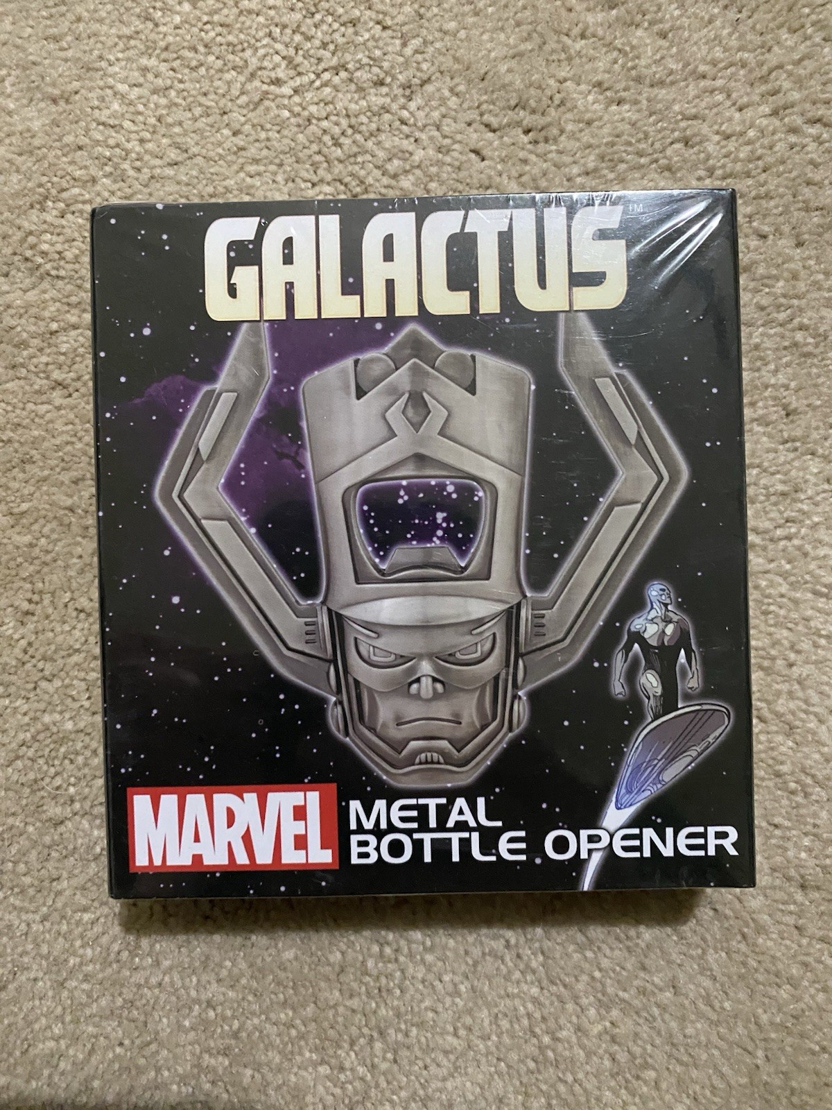 MARVEL COMICS GALACTUS METAL BOTTLE OPENER New! Factory Sealed