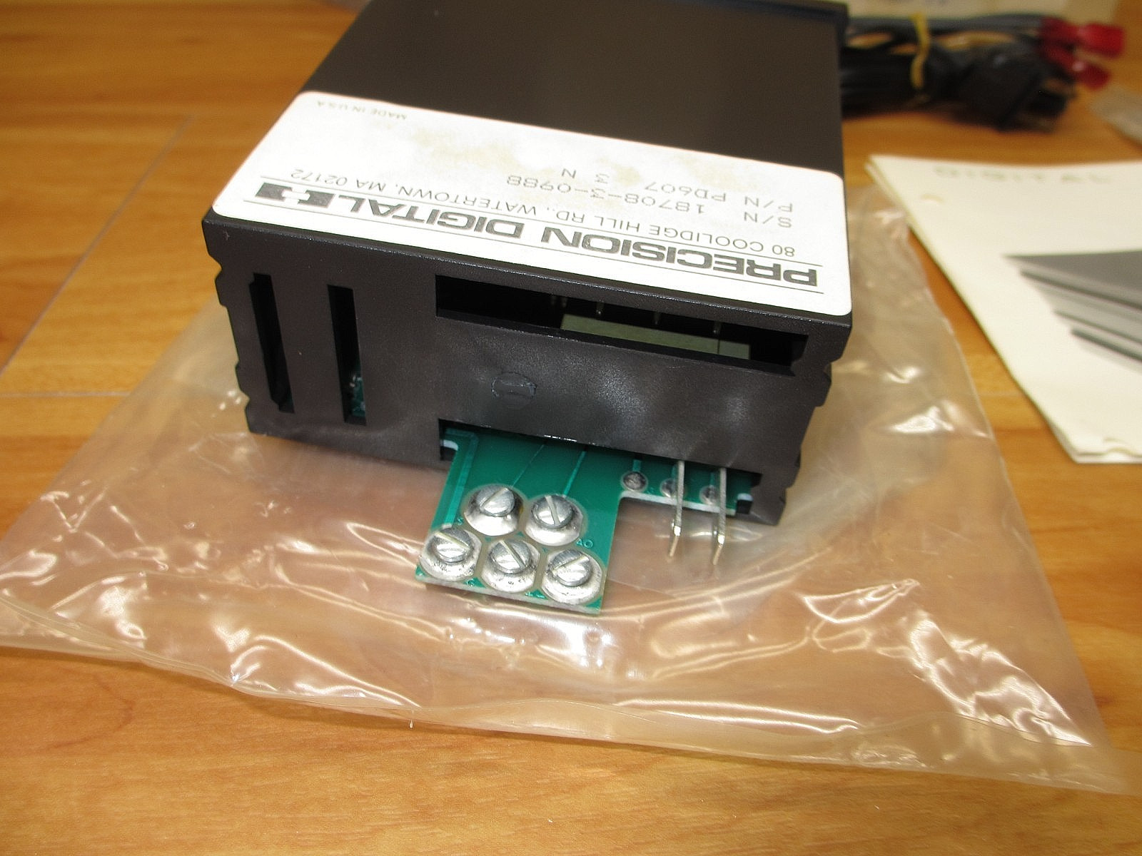 Precision Digital PD607-3-N *NEW OLD STK* Digital Panel Meter PD6073N