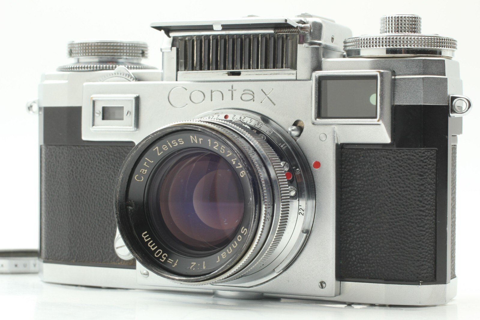 [MINT++] Contax IIIa Rangefinder w/ Sonnar 50mm f/2 Lens Meter Works JAPAN