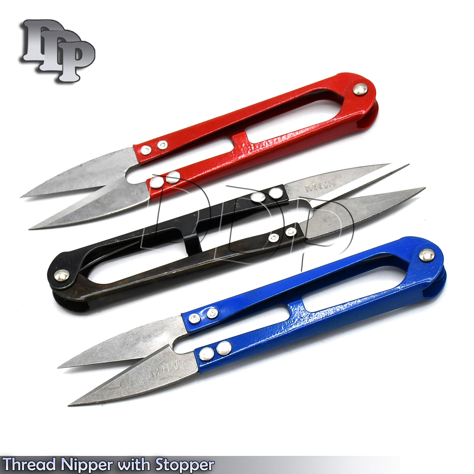 3pc 4" Bon-Sai Thread Nipper with Stopper Bonsai Pruner Bud Leaf Flower Trimmer