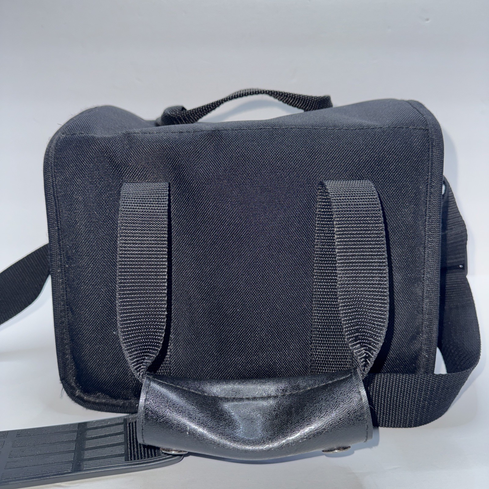 Canon Camera Bag - Black Retro - Pockets, Shoulder Strap - DSLR - Carry Case