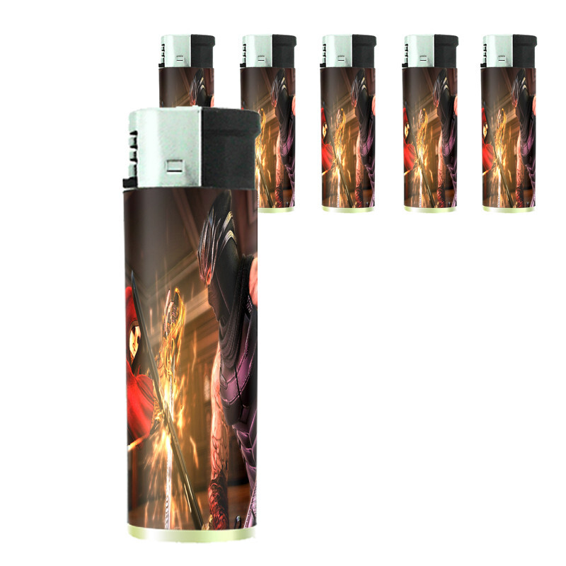 Ninja D3 Set of 5 Electronic Butane Lighter