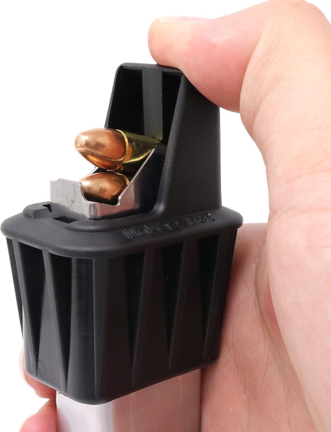 Brand New Custom Speed Loader for 9mm Beretta 92 / M9 - Black Plastic, Medium