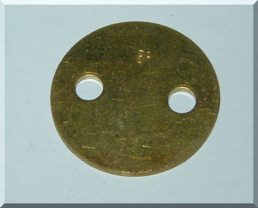 SOLEX PBIC/PAIA THROTTLE PLATE-8°