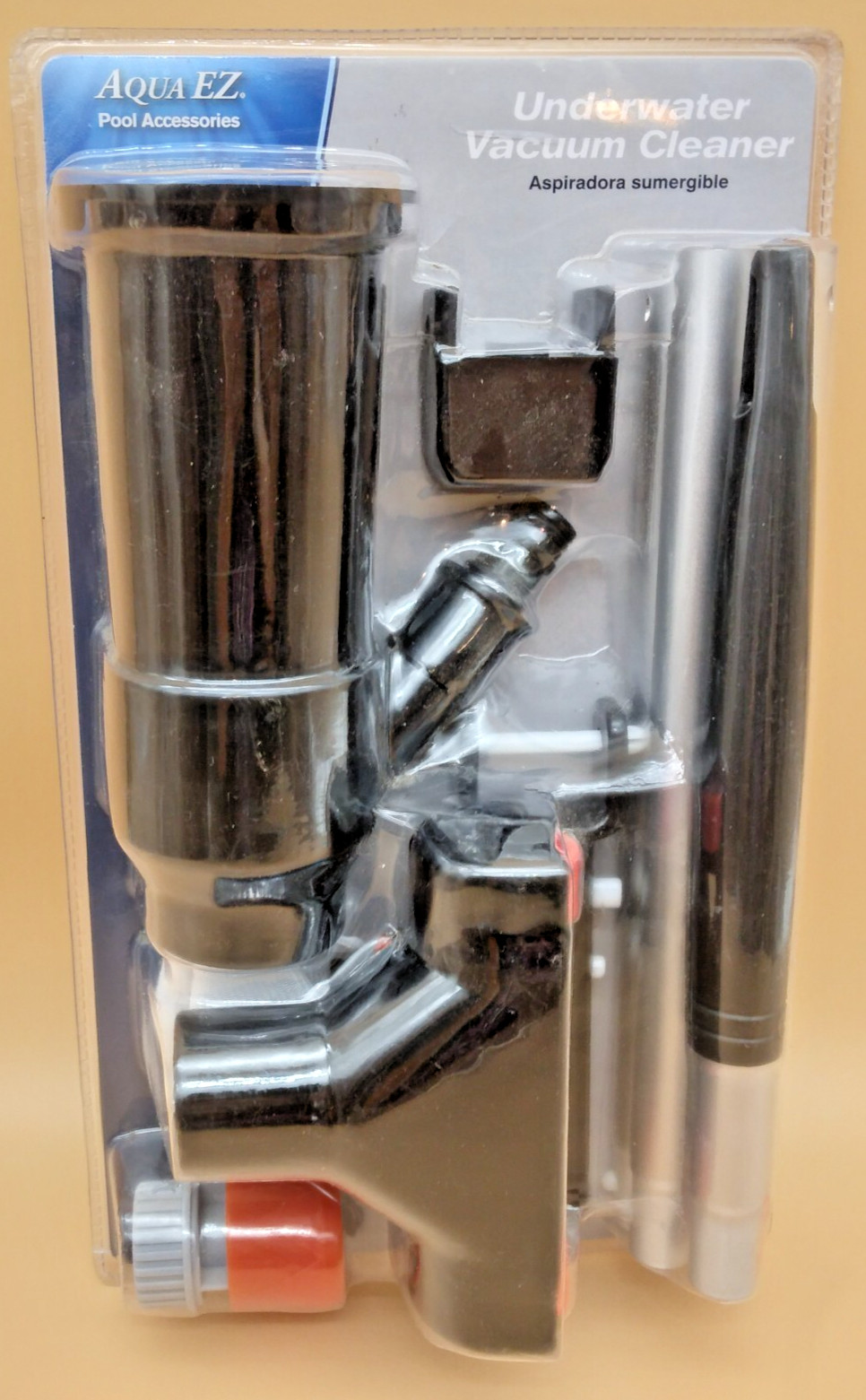 Aqua EZ Underwater Vacuum Cleaner W/Aluminum Pole UV189 Includes Vacuum Handle