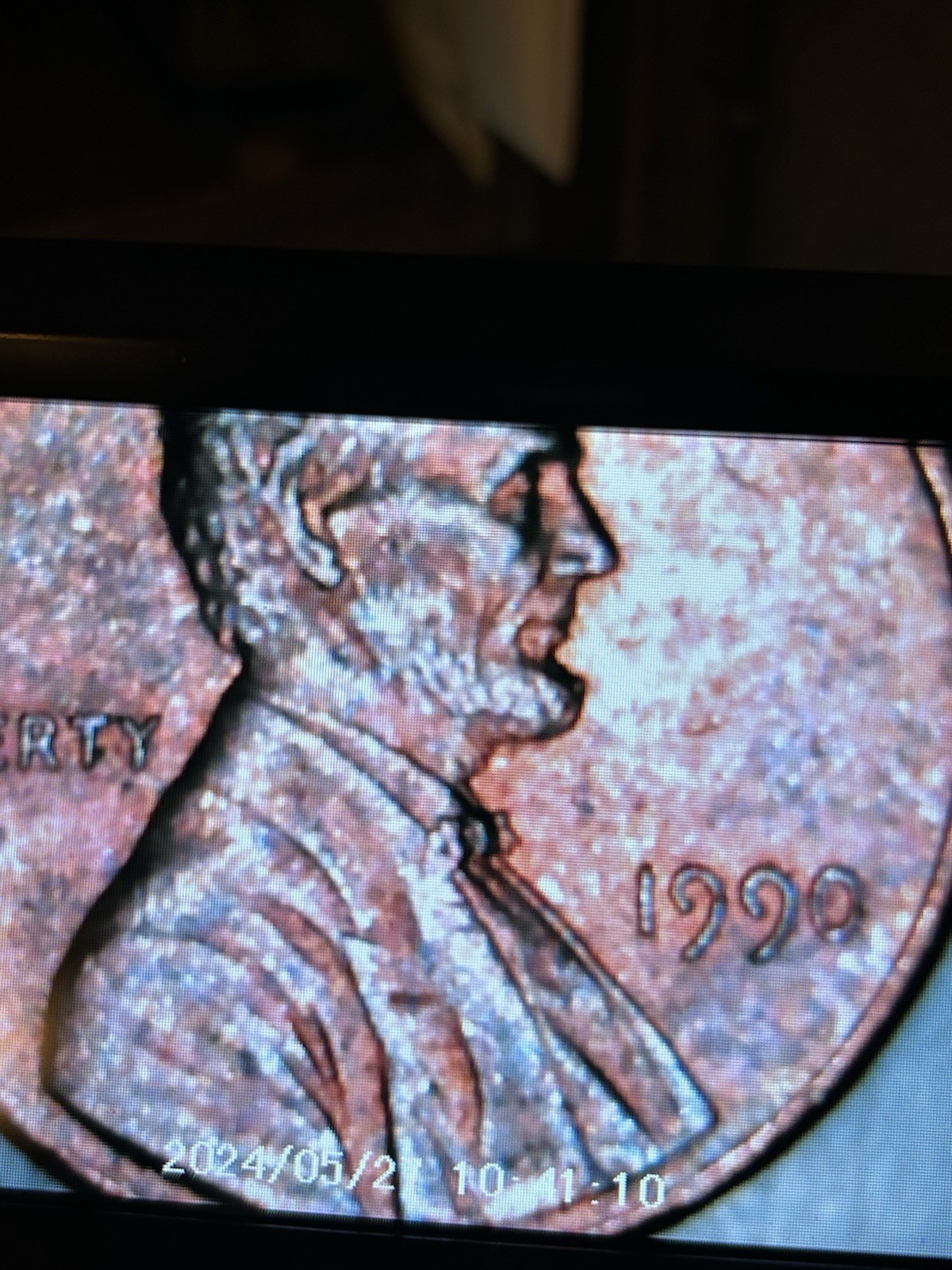 1990 Lincoln Penny With No "S" Mint Mark