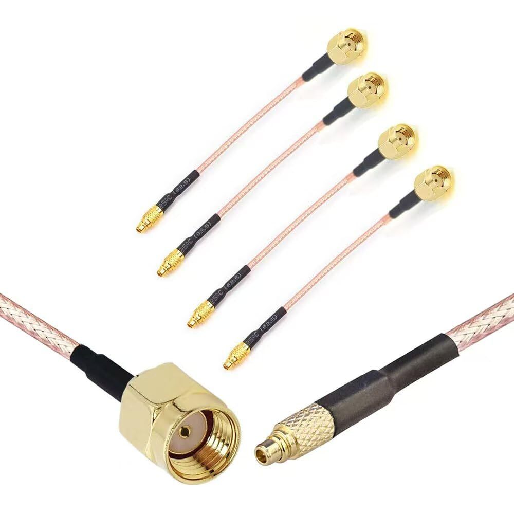 Mmcx To Rp Sma Male Low Loss Fpv Antenna Extension Cable Adapter For Fpv Racing