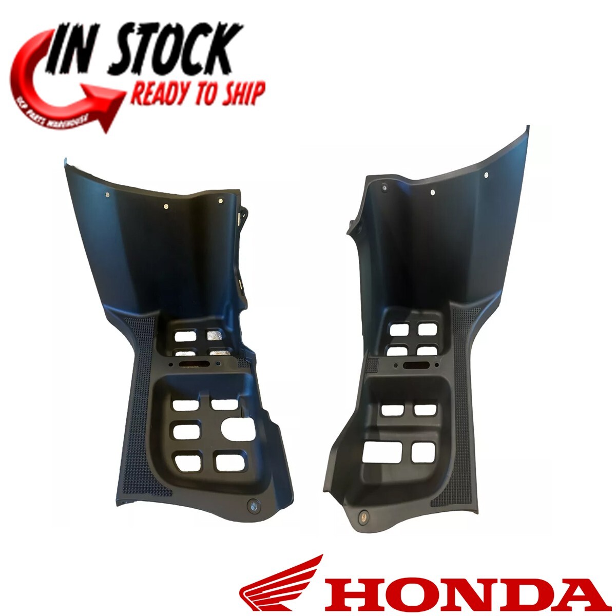 HONDA RIGHT AND LEFT  SIDE FOOTWELL FLOOR BOARD 2004-2006 RANCHER 350  OEM