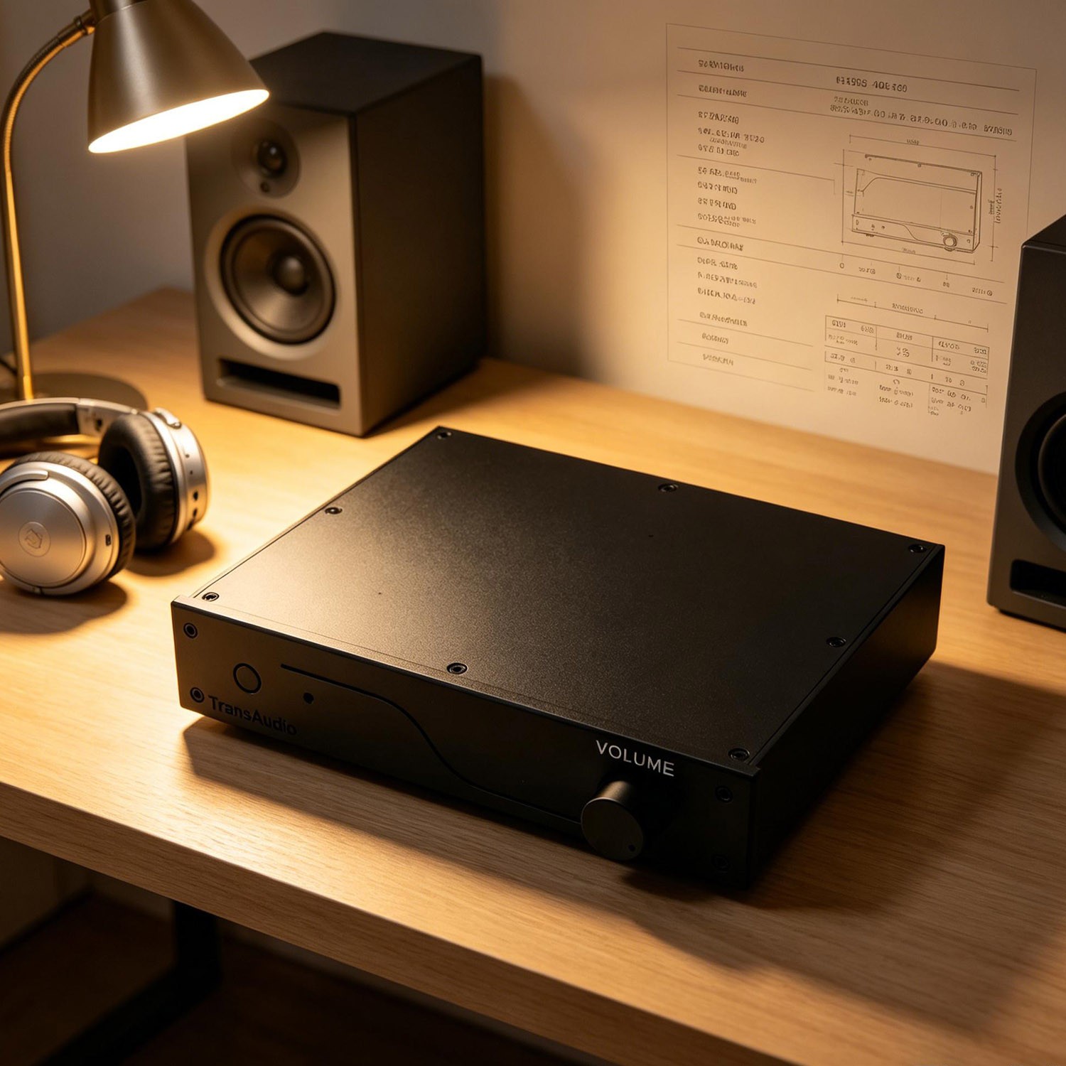 Hifi SA-3 Fully separate preamp Current-Feedback Stereo Audio Preamplifier