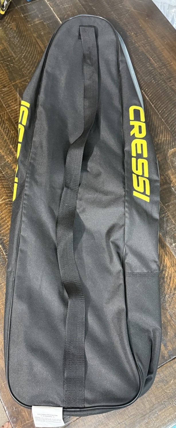 Cressi Long Fins  Bag Only - Freediving Scuba Gear Made in One Size, Black