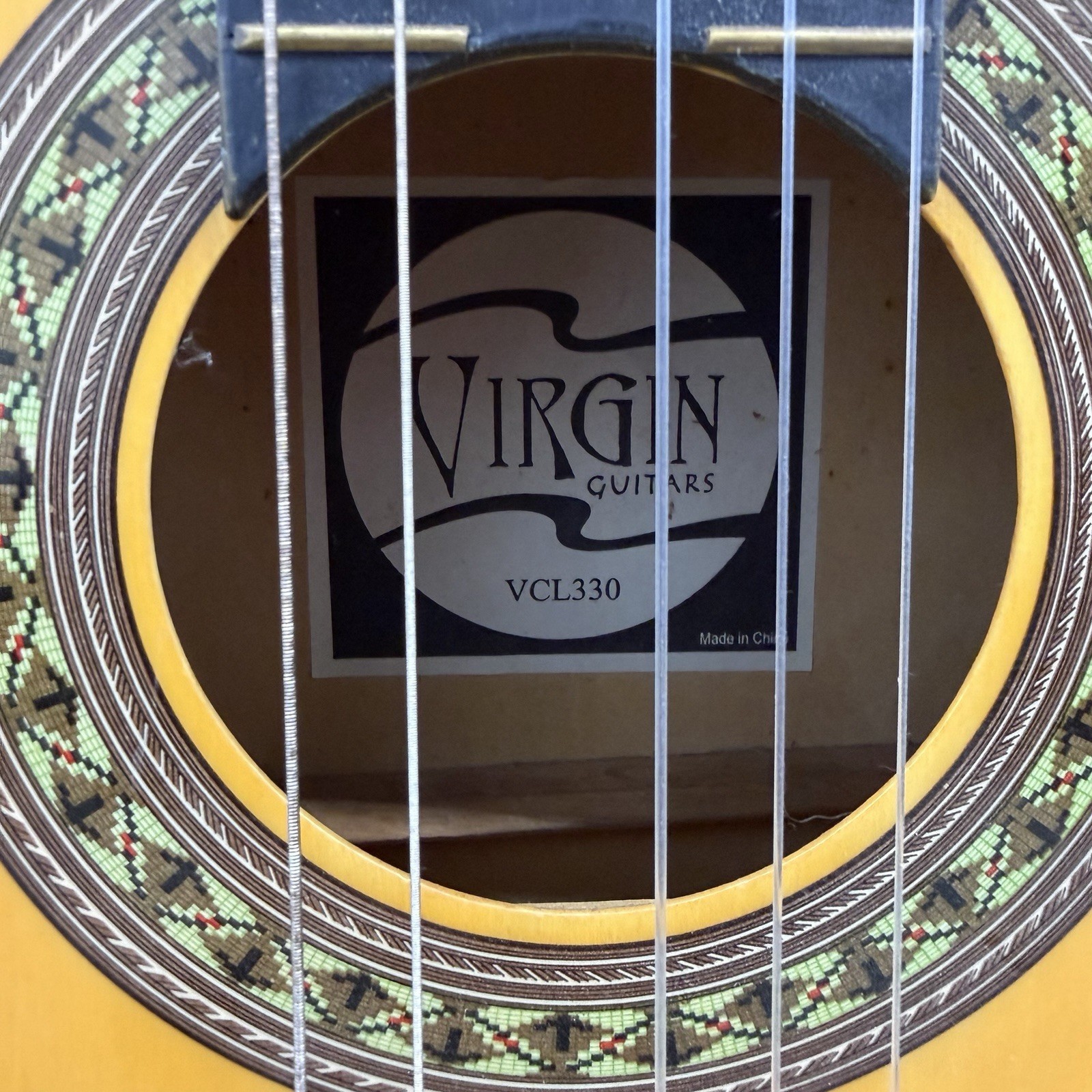 Virgin VCL330 Acoustic Guitar Cedar Classical