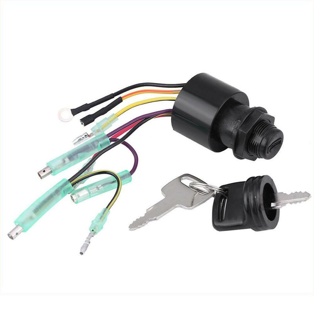 87-17009A5 Ignition Key Switch MP41070-2 Replacement For Mercury Marine Outboard