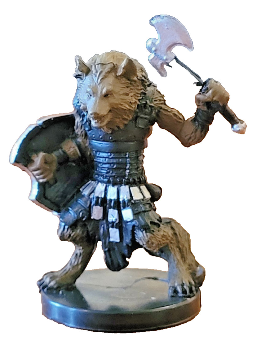 Gnoll - Aberrations # 51 C - D&D Miniatures - No stat card.