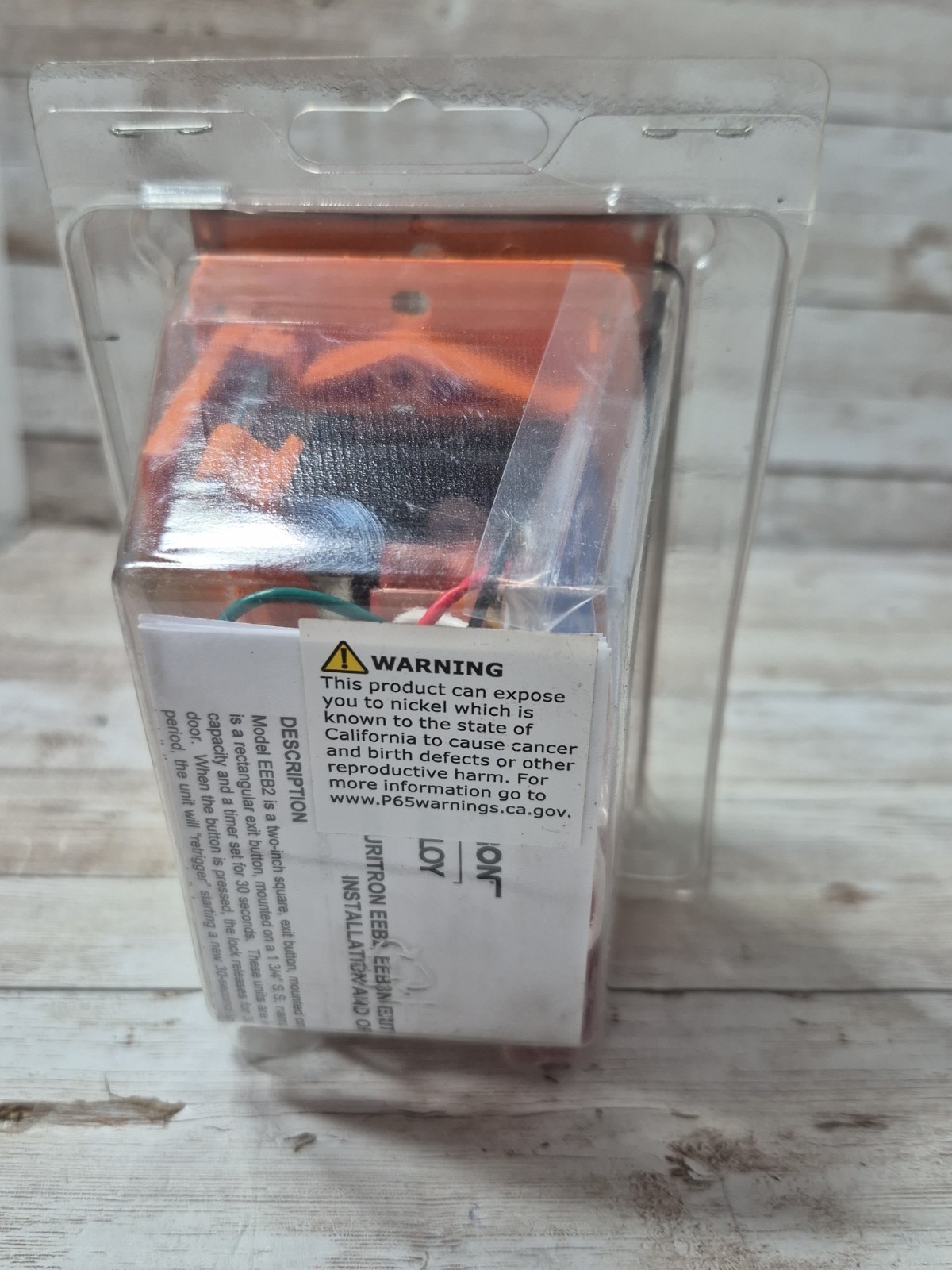 SECURITRON EEB2 Push to Exit Button, Emergency ⚠️damaged Box ⚠️