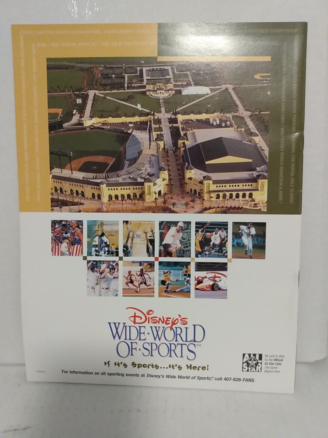 1999 Atlanta Braves Commemorative Spring Training Program Tom Glavine Cover