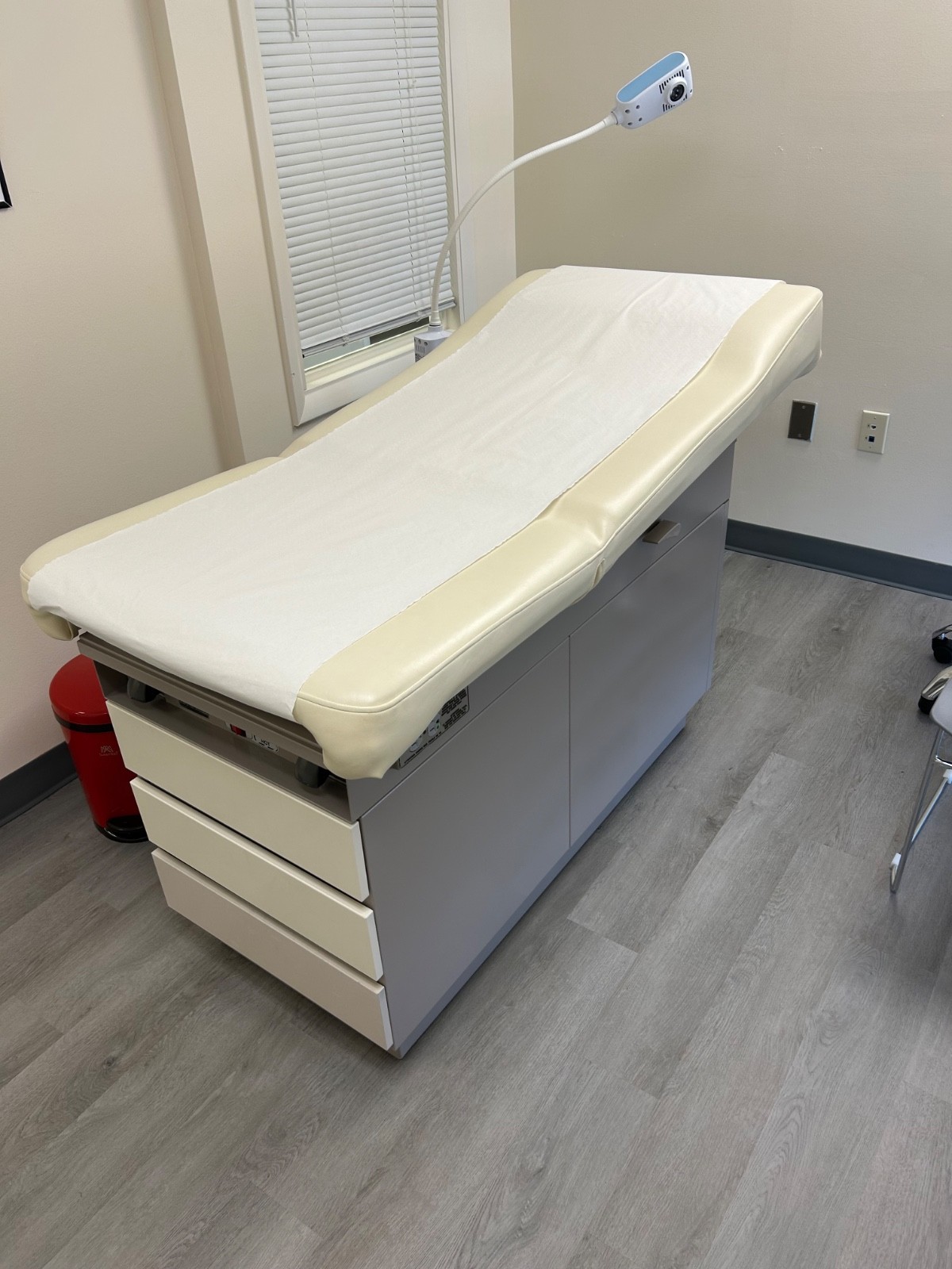 Ritter 104 Examination Cream and Gray with Storage Drawers Medical Laboratory