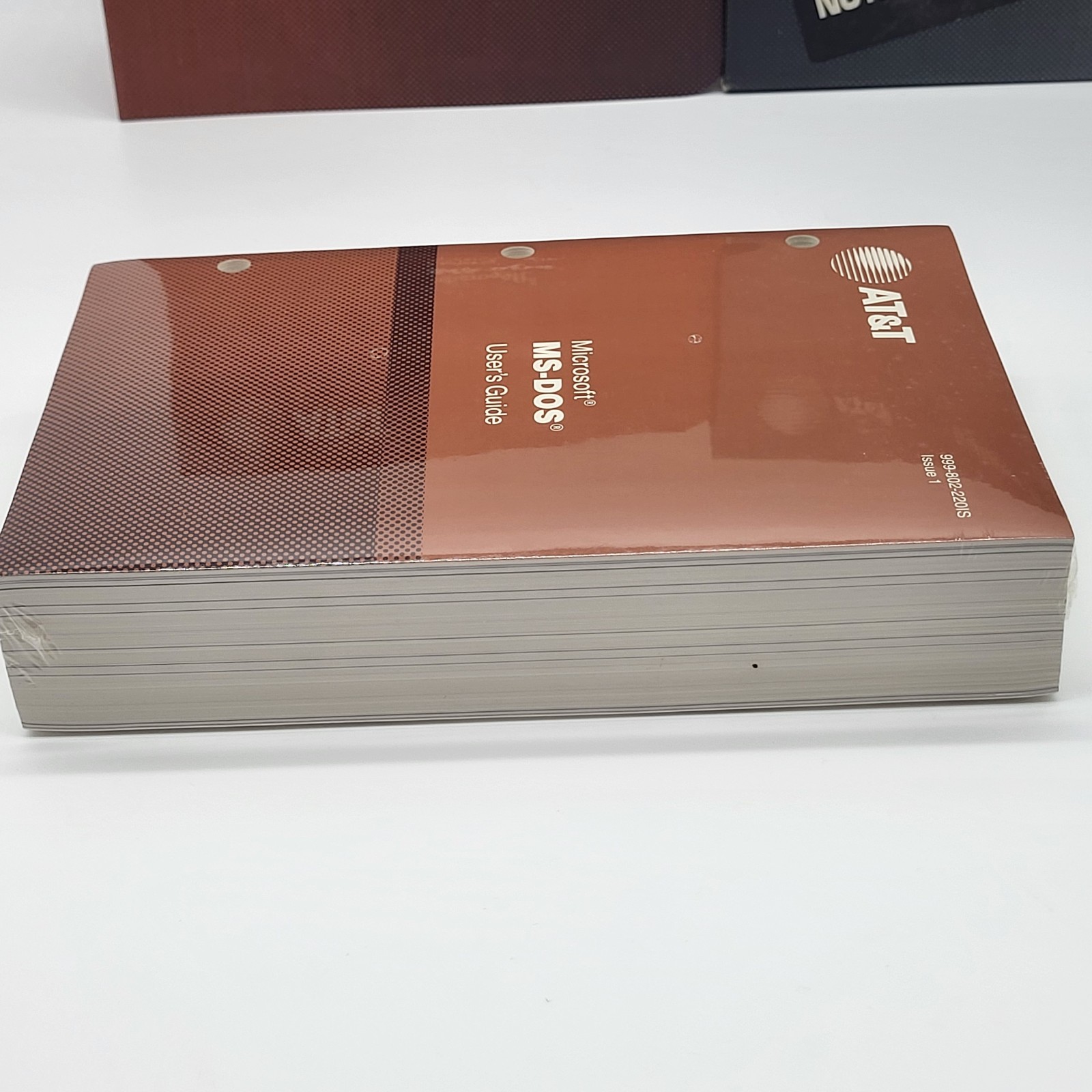 AT&T Microsoft MS-DOS v3.2 Factory Sealed 2-Disk Set User Guide 6300