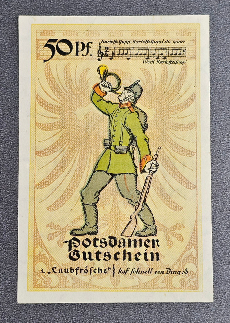 POTSDAM NOTGELD 50 PFENNIG 1921 EMERGENCY MONEY GERMANY BANKNOTE [🇩🇪37148]
