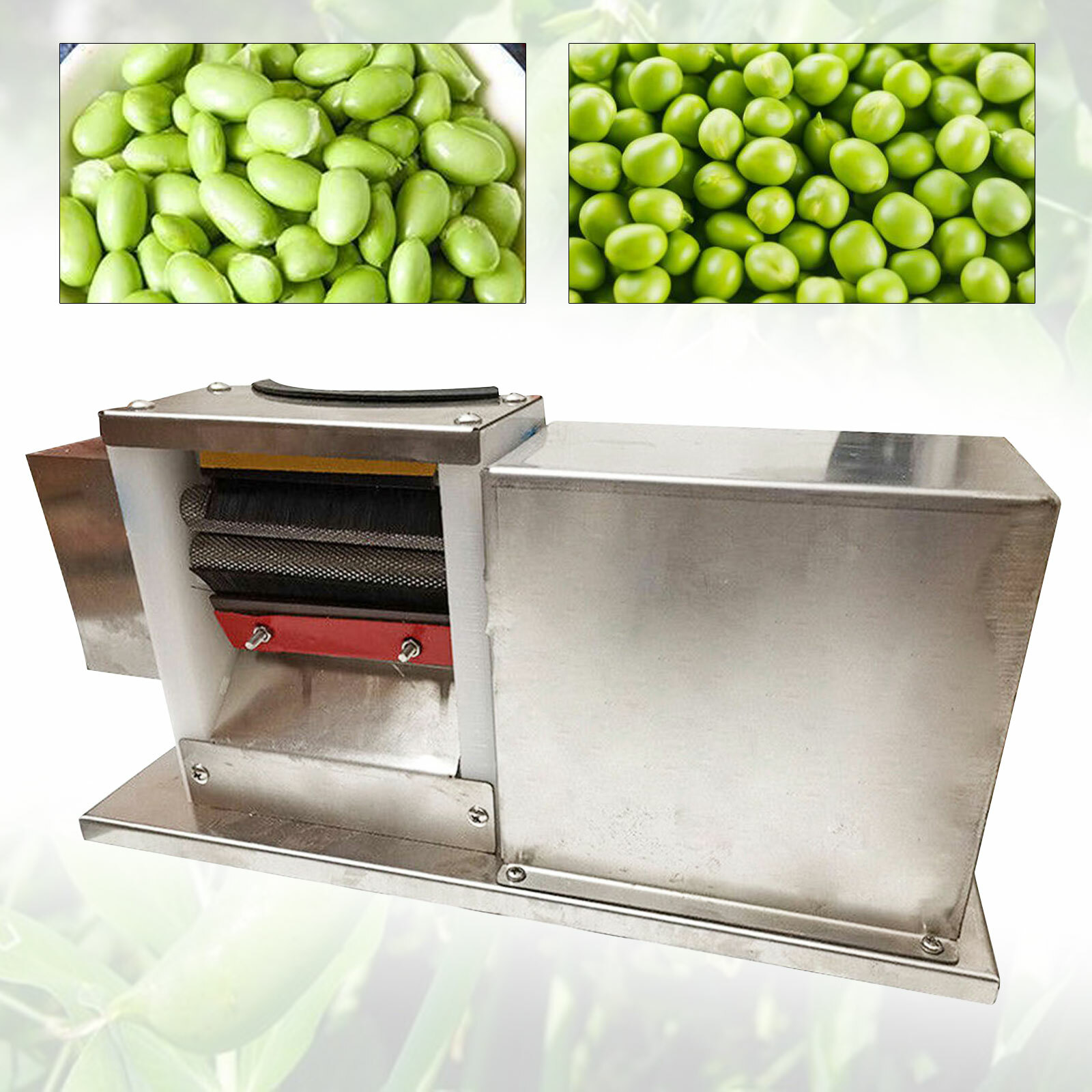 Commercial Electric Beans Sheller Semi-automatic Peeler Bean Pea Peeling Machine