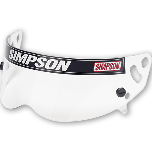 Simpson 89400A Clear Racing Helmet Replacement Shields