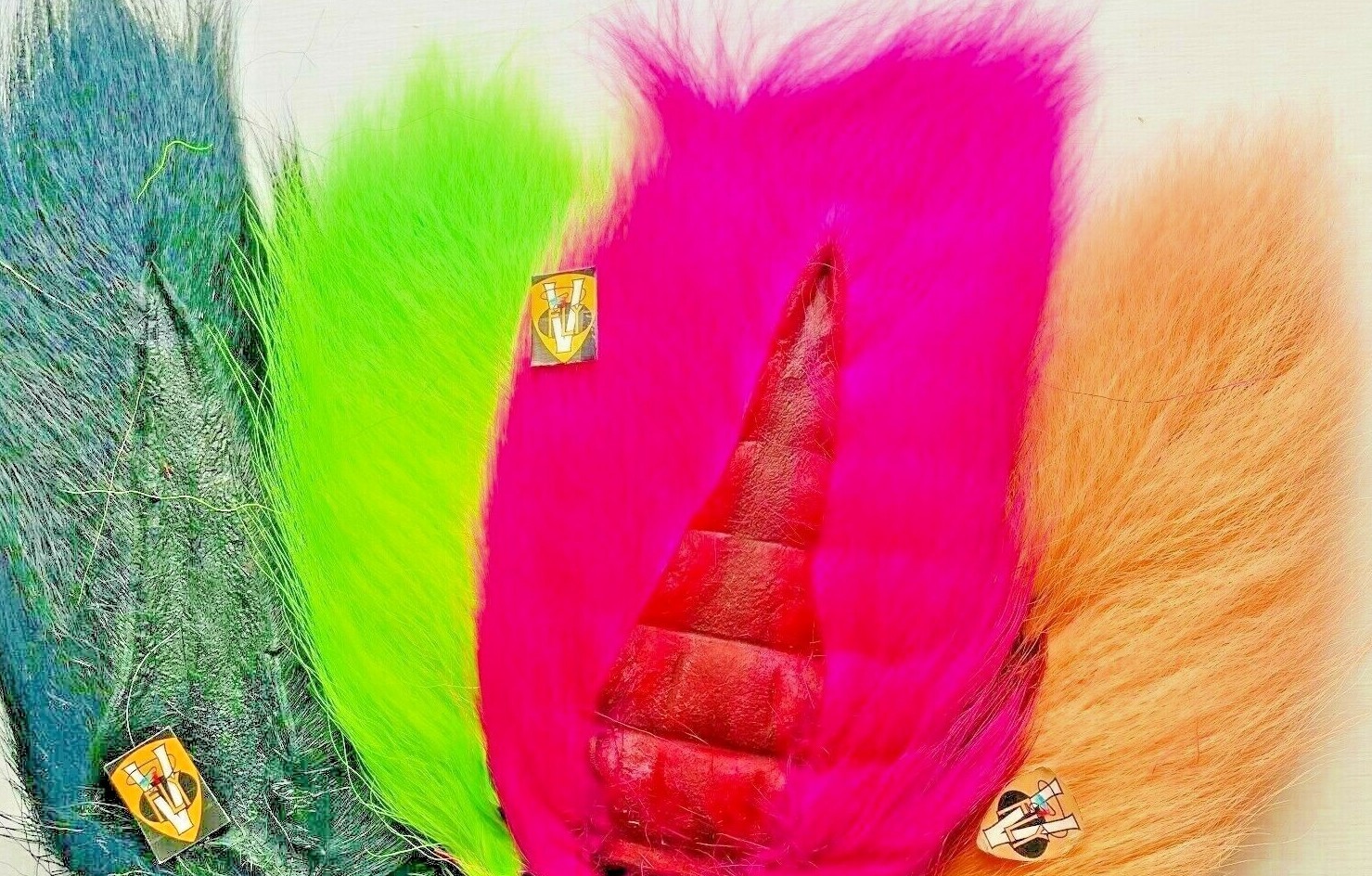 V Fly Pro Dressers Premium Grade Long Full Bucktail All Colours For Salmon Flies