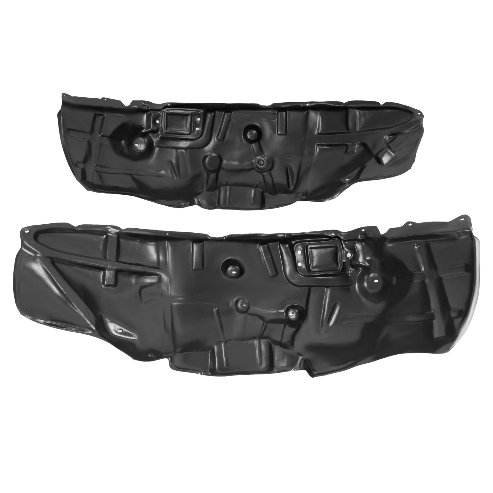 2Pc Fender Liner Set Front Driver & Passenger Side Fit For 09-18 Dodge Ram 1500