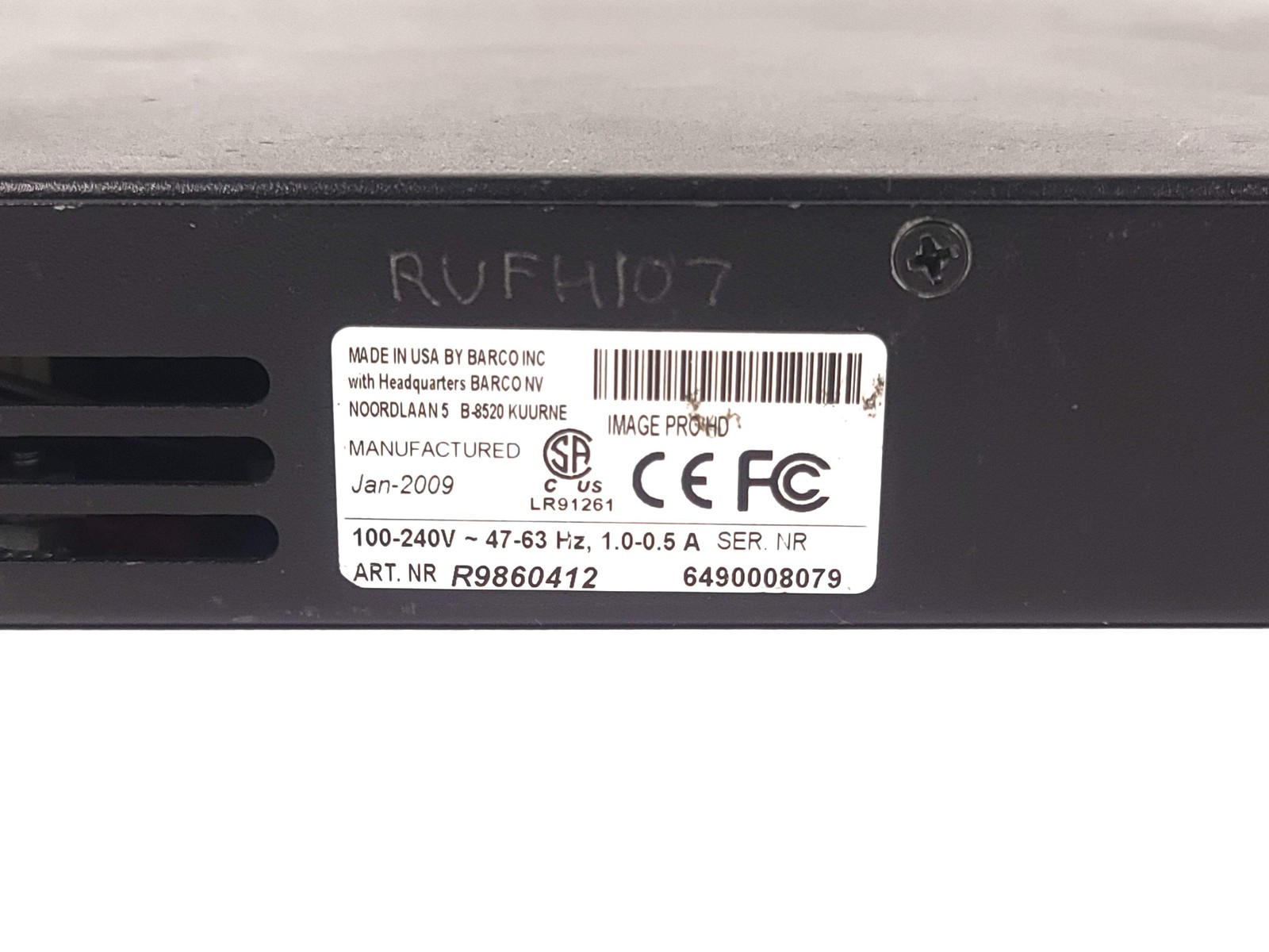 Barco R9860412 ImagePro HD Multi-Format Processor(C2023-27)