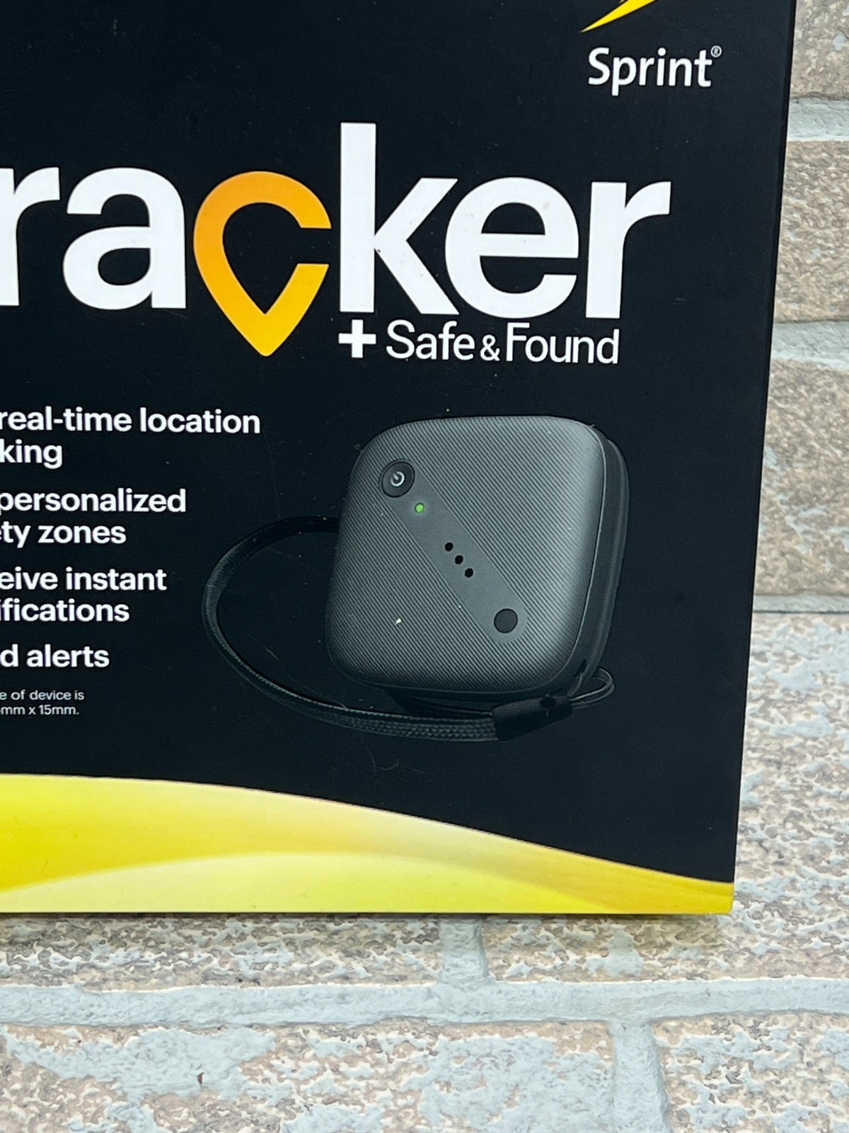Sprint Tracker Safe & Found GPS Tracker Apple Android Compatible NEW