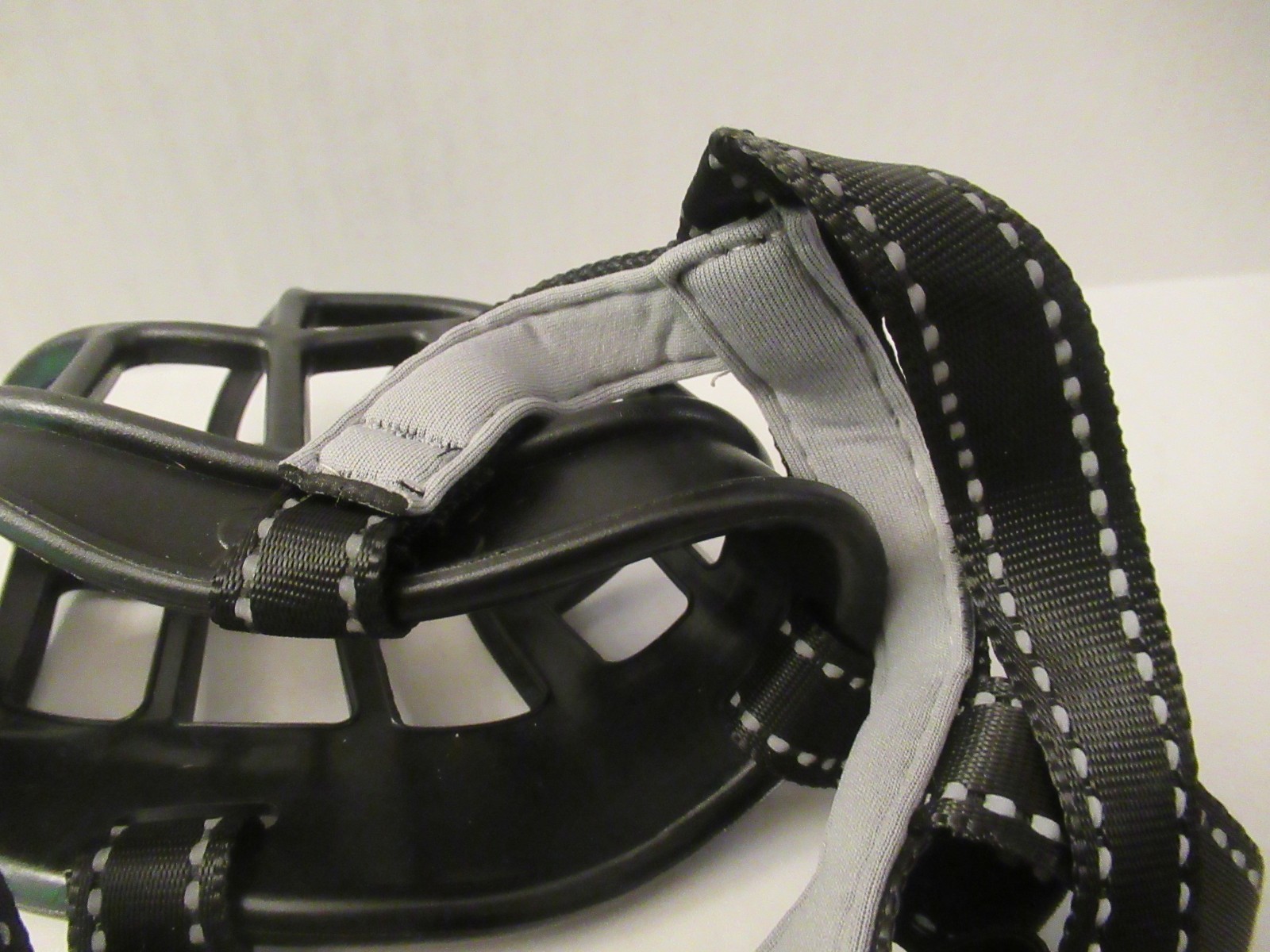 Basket Dog Muzzle (Size 4) (13") Black Nylon