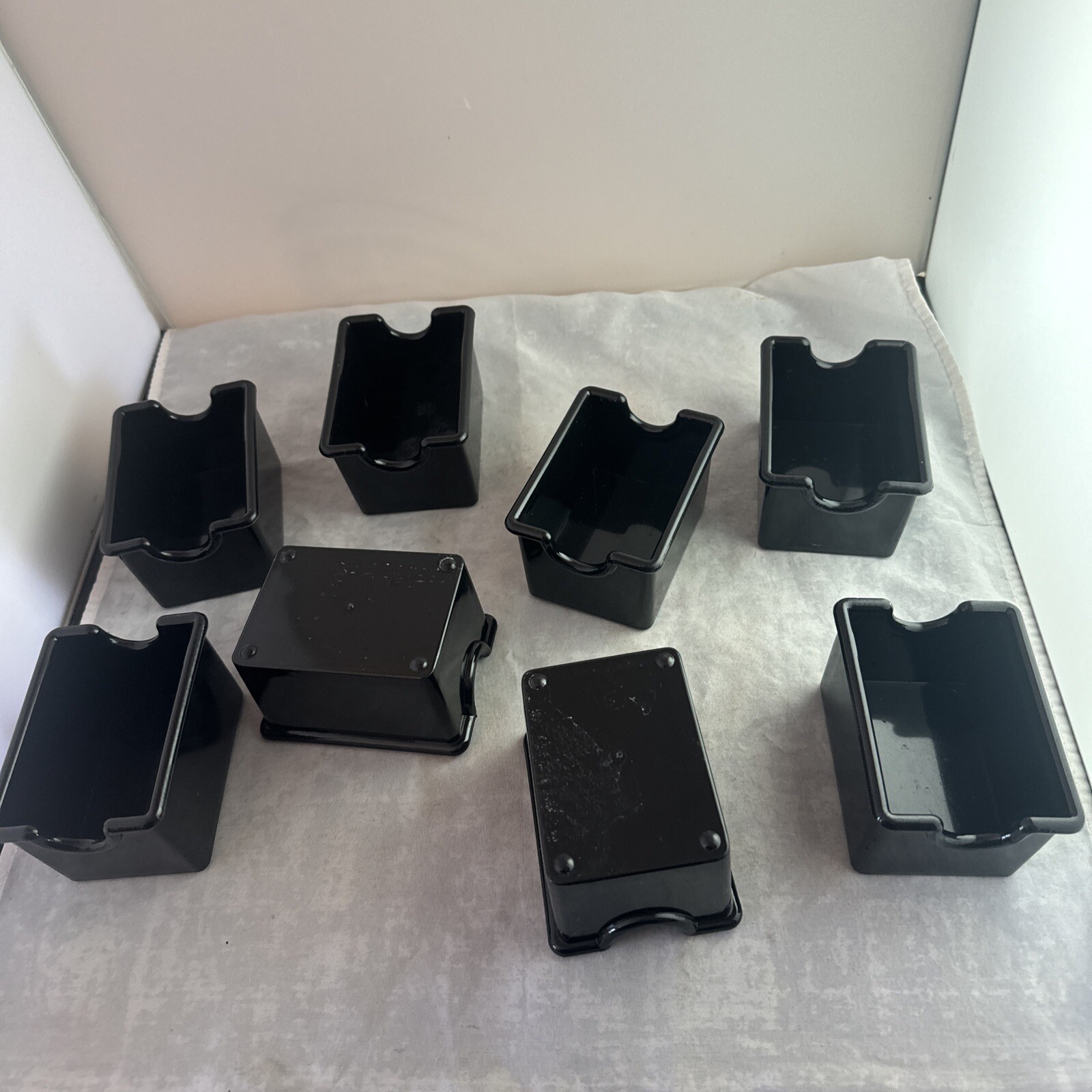 12-Piece Black Sugar Packet Holder