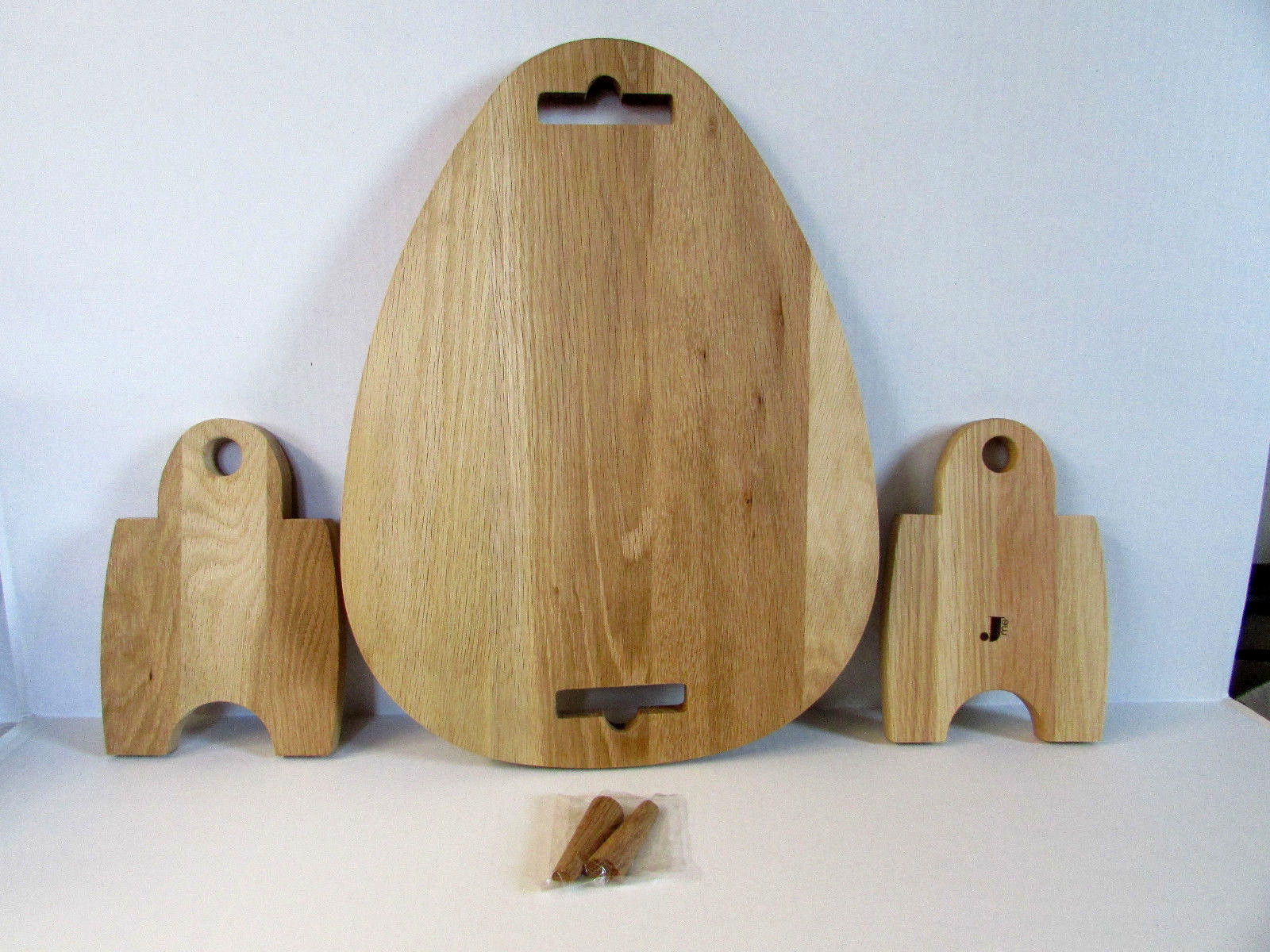 Jamie Oliver JME American Oak Antipasti Pebble Platter NEW