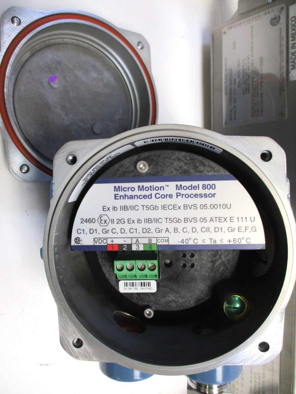 MICRO MOTION , F025S113C2B2EZZZZ, 0.5" 150 RF FLOW METER, 1/4" SENSOR, NOS
