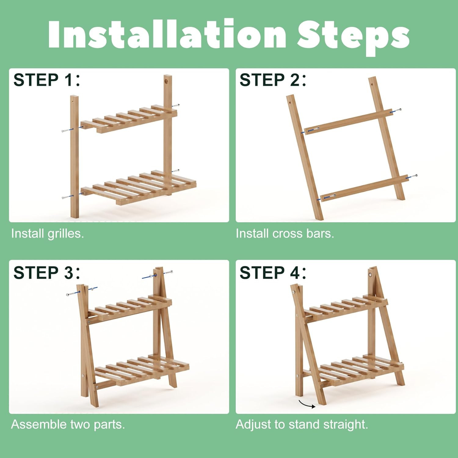 Chicken Perch,Strong Chicken Roosting Bars for Coop and Brooder,Foldable Chic...