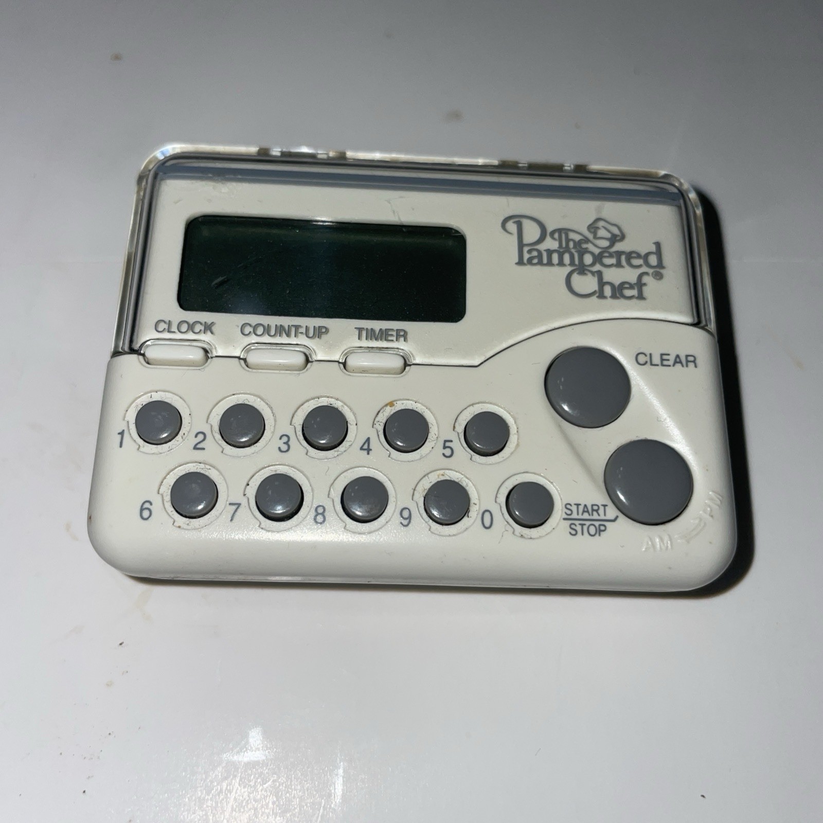 Pampered Chef Hand Held Digital Timer C01Q63 Magnetic Back Tested Working