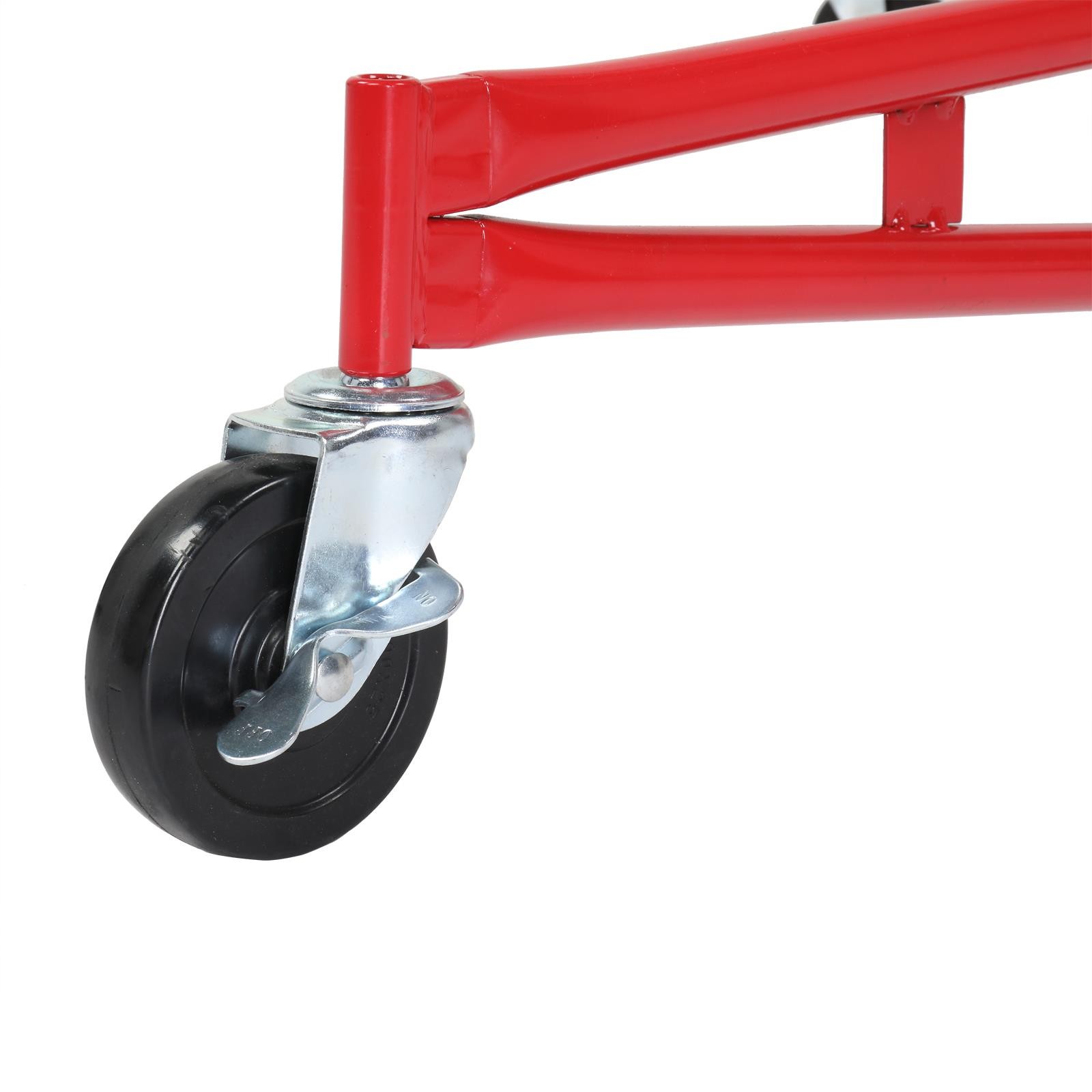 16 Feet Drywall Panel Lifter Hoist Jack Rolling Caster Lockable DIY Tool